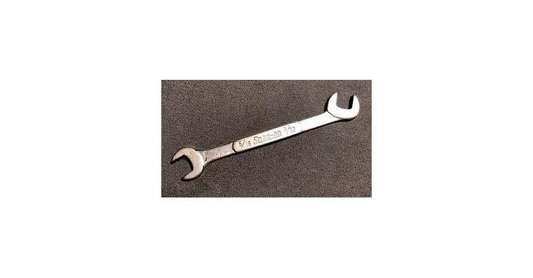 Open-end wrench AF 5/16 inch x 9/32 inch