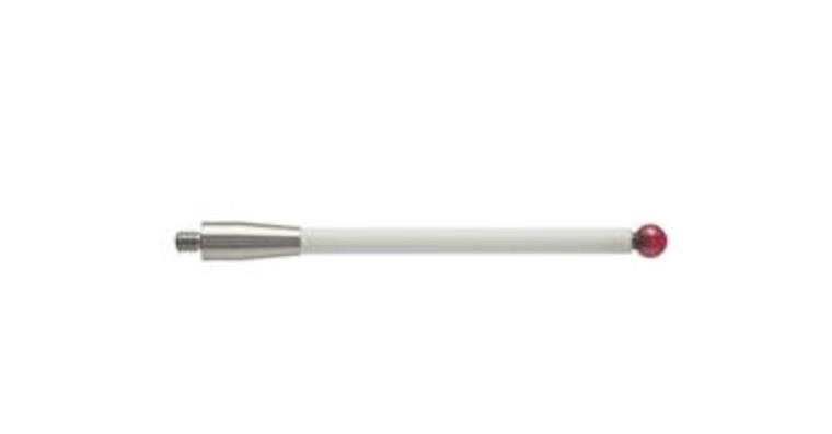 Probe insert ruby ball threaded connection M 4 dia. 6 mm ceramic shaft L=75 mm