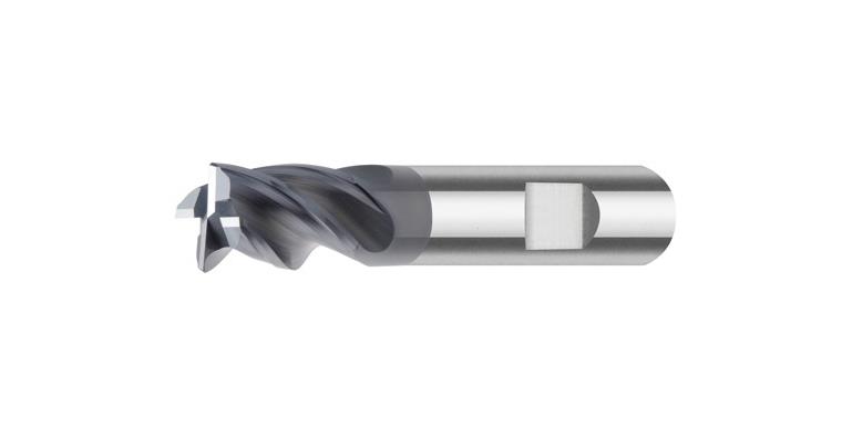 SC HPC mill cutter INOX short Z4 DIN 6535 HB TiAlN dia. 16 mm