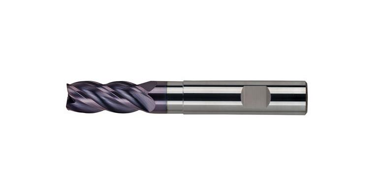 SC end mill DIN 6535 HB released TiAlN 35/38° long diameter 12.0 mm