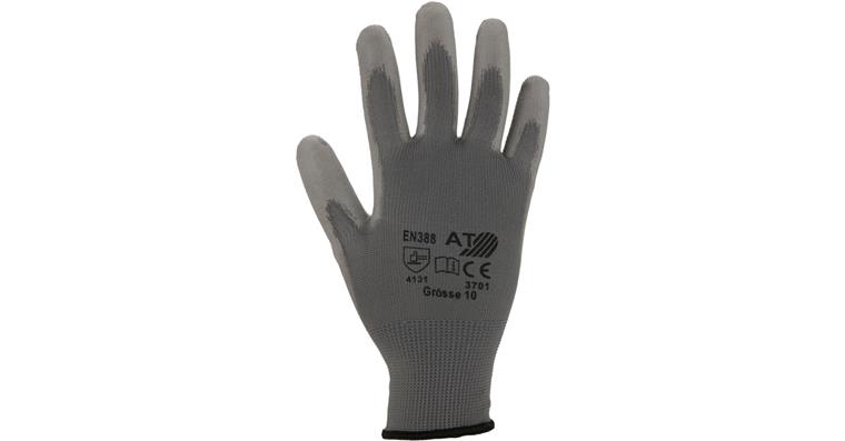 1002683693 Strickhandschuh PU grau Gr.7 12 Paar