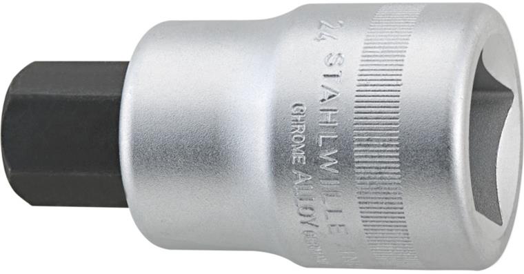 STAHLWILLE screwdriver bit 14 mm 1 inch for hexagon socket screws