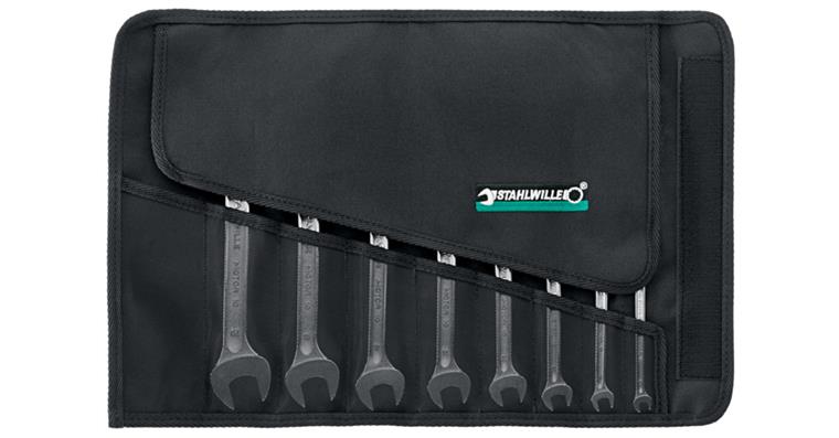 STAHLWILLE double open-end wrench, 7 pcs, 1/4x5/16-1 1/8x1 5/16' MOTOR