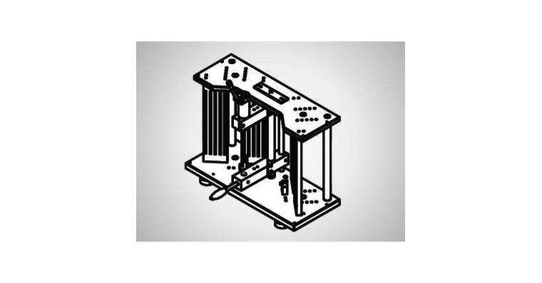 Meßständer mit Nutenplatten 2P H600h450