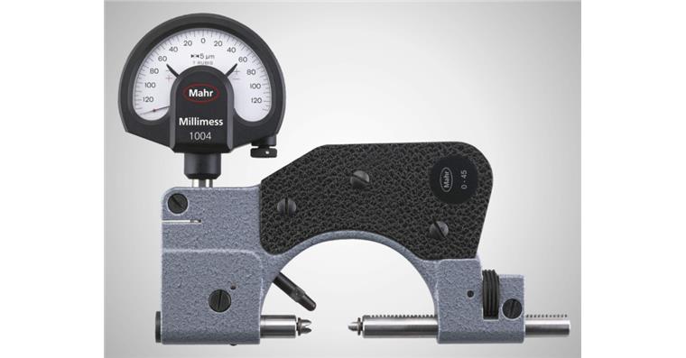 Feinzeiger-Gewinderachenlehre 852, ohne Feinzeiger Mb 140-190 mm