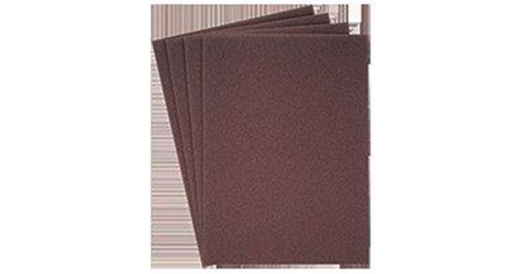 1001726165 Corundum linen cloth brown 230 x 280 mm grain 360