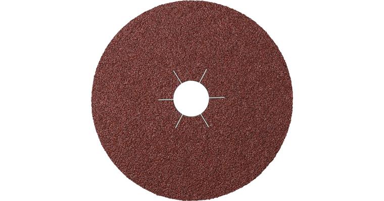 Sanding fibre disc, CS 561, grain 240, 125x22 mm