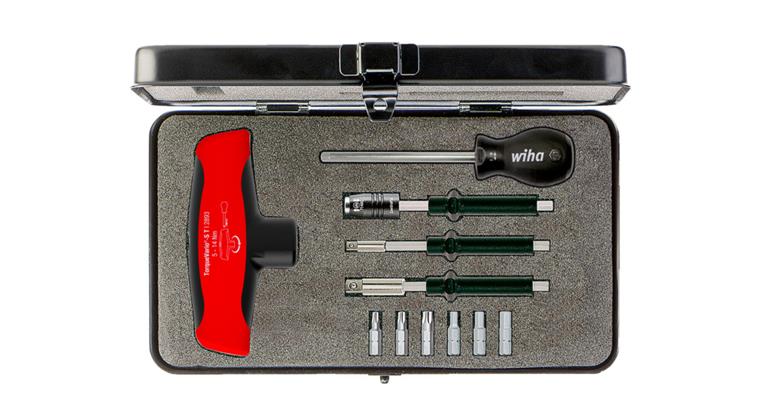 1001617542 Quergriff-Drehmomentschlüssel-Set 5-14 Nm 11-teilig TorqueVario ST-Plus