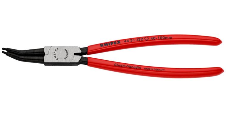 1001600765 Sicherungsringzange J42 310 mm 45 Grad abgewinkelt für Innenringe