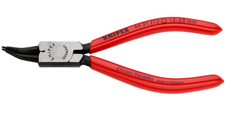 1001600762 Sicherungsringzange J12 140 mm 45 Grad abgewinkelt für Innenringe