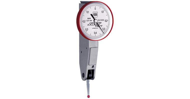 1001331357 TESA SWISSTAST lever gauge probe, 0.01 mm, A28 mm diameter, with ruby ball