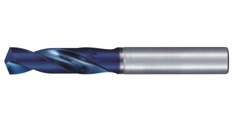VHM-Spiralbohrer AquaREVO 3xD JIS-Schaft Spitzenwinkel 135° Ø 8,9 mm