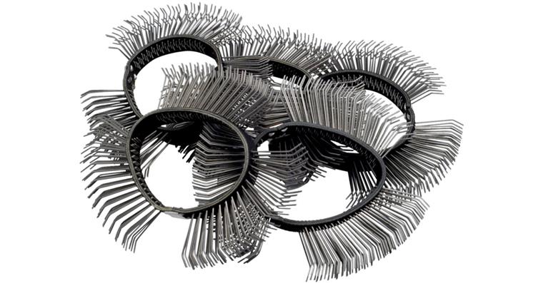 Bürstenband 11mm, grob,9033-6-03/5
