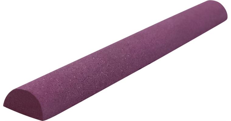 ATORN half-round file, 150 x 16 mm, coarse, pink corundum
