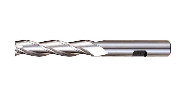 Bohrnutenfräser zyl. DIN 844 B Typ N lang 3 Schn. Z-Schnitt HSS-E 3,5 mm