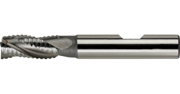 Schaft-Schruppfräser zyl. DIN 844 B Typ NR kurz 3 Schn. Z-Schnitt HSS-E 9 mm