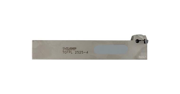 Insert holder for longitudinal and axial grooving left TGFPL 2525-4