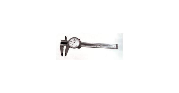 Callipers with round scale 0-300 mm reading 0.02 mm 2mm/rotation