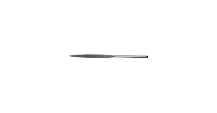 Diamond needle file, square, D126 medium, length 140 mm, shank dia. 3 mm