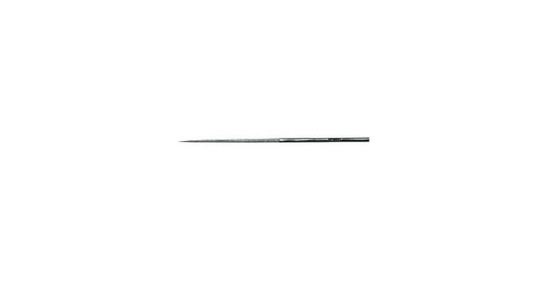 Diamond needle file, round, D91 fine, length 140 mm, shank dia. 3 mm
