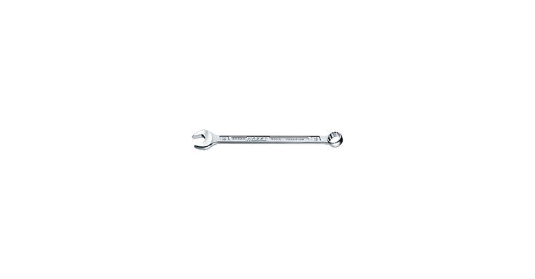 Ring-Maulschlüssel 15° DIN 3113 lang CV-Stahl SW 15x15 mm