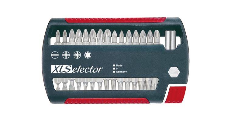 Bits-XLSelector 31teilig Schlitz/PH/PZ/TORX® in Kunststoffbox