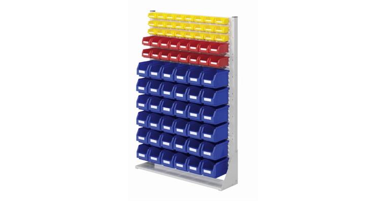 1083425602 Partition 1450x1000x240mm one-sided w/ easy-view storage bins 36xS6 16xS7 24xS8