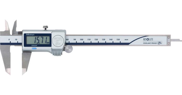 IP67 digital pocket vernier callipers 0-150 mm with data output