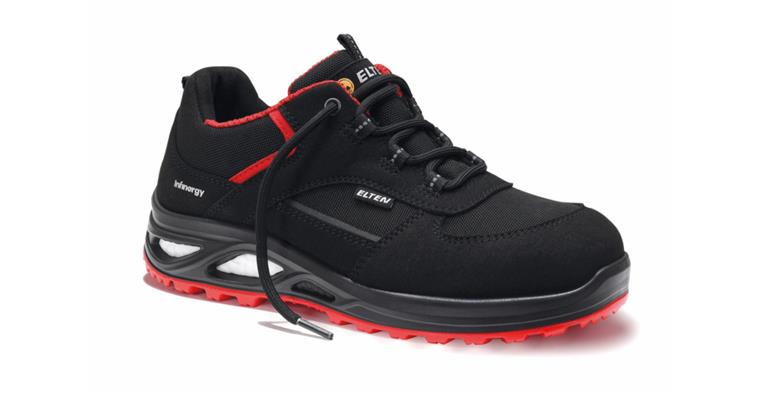 Sicherheits-Halbschuh Hannah XXTL black-red Low S3 Gr. 35