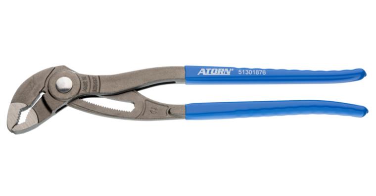 ATORN water pump pliers 300 mm, PVC grip covers