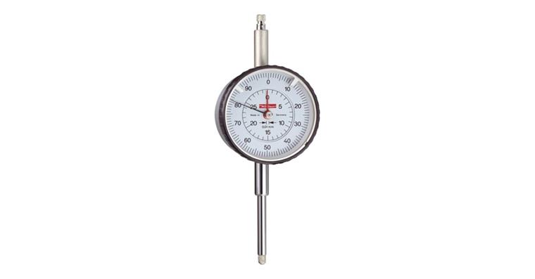 Precision dial gauge, impact-resistant 0.01 mm, measuring range 30 mm
