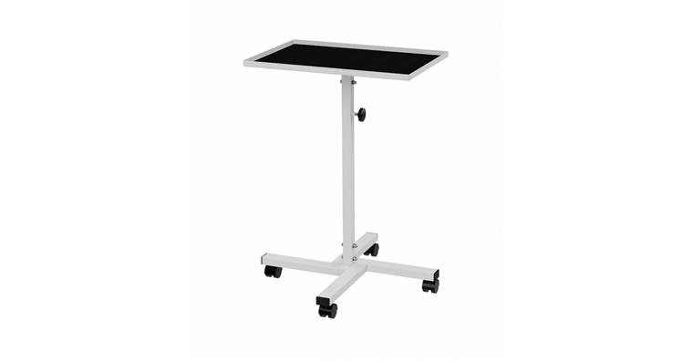 Work and assembly frame, height-adjustable, plastic swivel castors dia. 50mm
