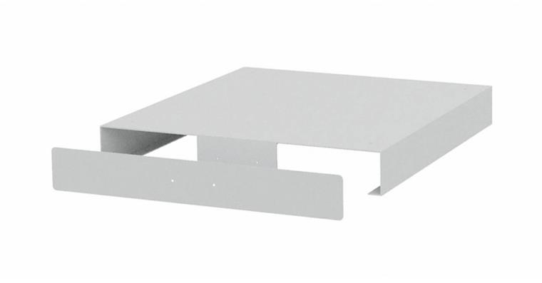 1099521100 Pallet truck base W705xD736xH112mm RAL7035 incl. fastening material