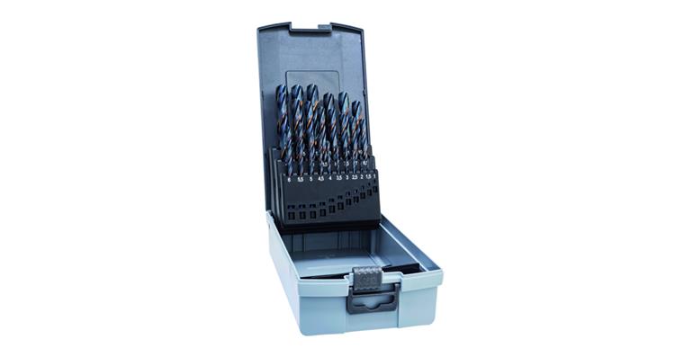 Spiralbohrer-Satz Sprint Master 25tlg. DIN 338 HSS Ø 1,0-13,0 mm in Kassette