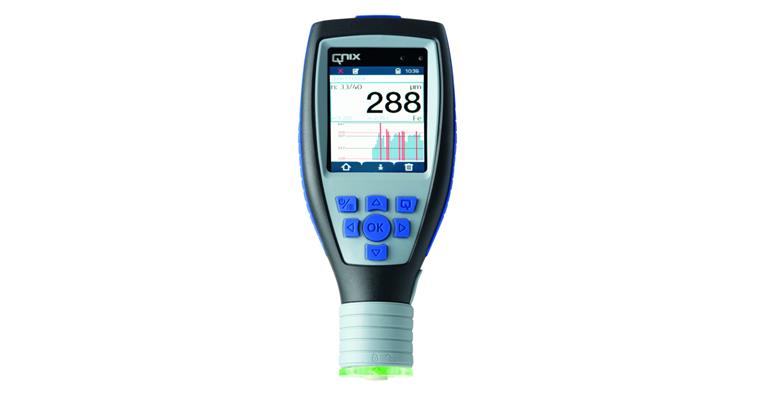 QNix 9500 Premium+ layer thickness gauge external probe Dual Fe/NFe 1.2 mm