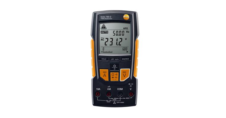 Multimeter testo 760-2 TRMS inklusive 1 Satz Messleitungen