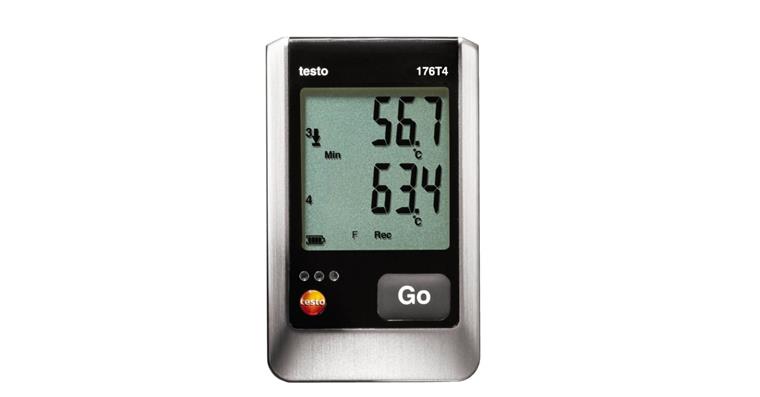 Datenlogger für Temperatur testo 176 T4