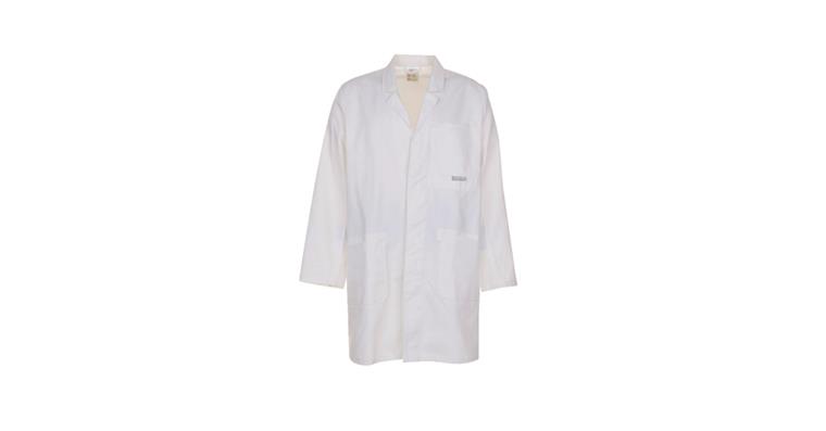 Cotton 290 work coat pure wht 0135-sz 24
