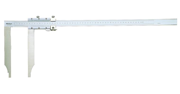 1001354456 Precision workshop callipers 0-500 mm with long measuring arms 0.05 mm