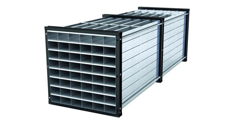 Wabenregal B 1000 x T 3000 x H 1000 mm 48 Fächer