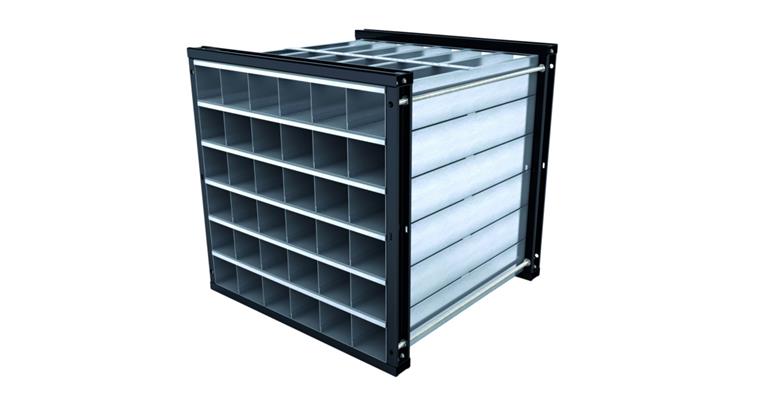 Honeycomb rack W 1,000 x D 1,000 x H 1,000 mm 36 compartments