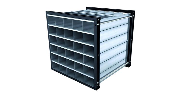 Honeycomb rack W 1,000 x D 1,000 x H 1,000 mm 30 compartments