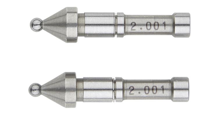 1001350939 Wechselbare Kugel Amboss/Spindel Messeinsätze Ø 1,5 mm