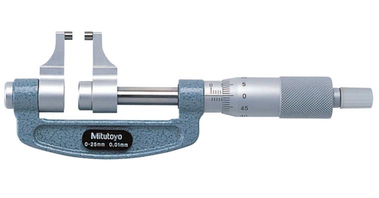 Bügelmessschraube mit Messschnabel 25-50 mm