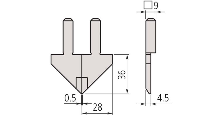 1001350717 Standard inserts (1 pair)
