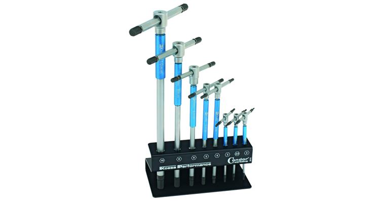 Hexagon screwdriver set 8 pieces 2-10 mm