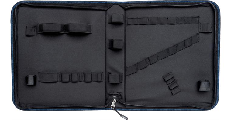 1086389107 ATORN textile tool bag with loops and zip