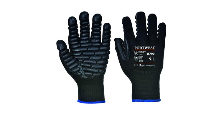 Anti-vibration glove A790 in pairs size 8/M