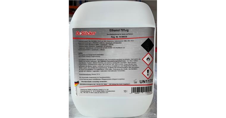 Hand and surface disinfectant 10 litres