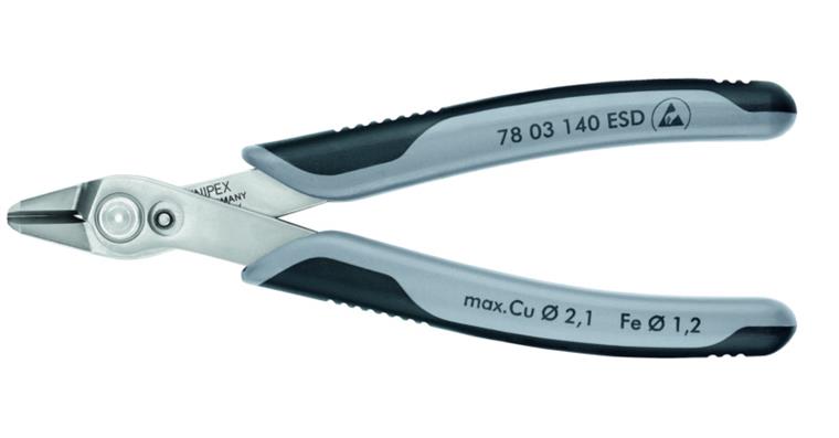 Electronics side cutters Super Knips XL 78 03 140 ESD